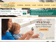 Tablet Screenshot of bankofkilmichael.com